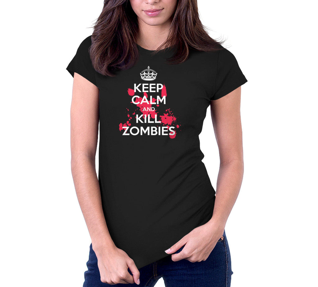 Keep Calm And Kill Zombies T-Shirt Hoodie, Sweatshirt | CiraTrend.com (Image 4)