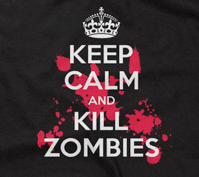 Keep Calm And Kill Zombies T-Shirt Hoodie, Sweatshirt | CiraTrend.com (Image 2)