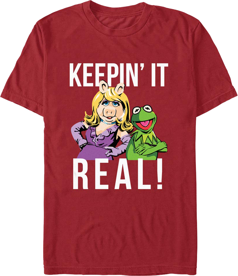 Keepin' It Real Muppets T-Shirt Hoodie, Sweatshirt | CiraTrend.com (Image 1)