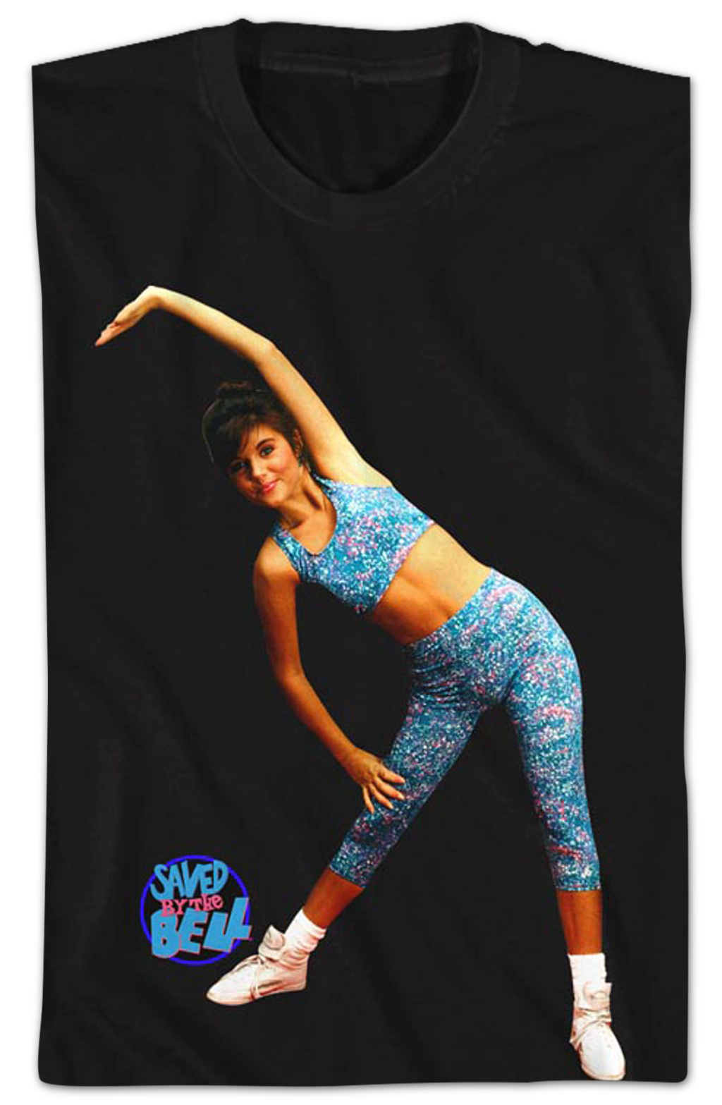 Kelly Kapowski Aerobics Saved By The Bell T-Shirt Hoodie, Sweatshirt | CiraTrend.com (Image 2)