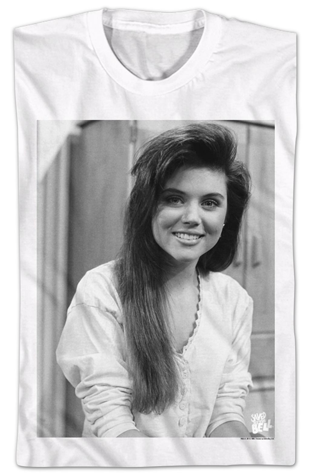 Kelly Kapowski Portrait Saved By The Bell T-Shirt Hoodie, Sweatshirt | CiraTrend.com (Image 2)