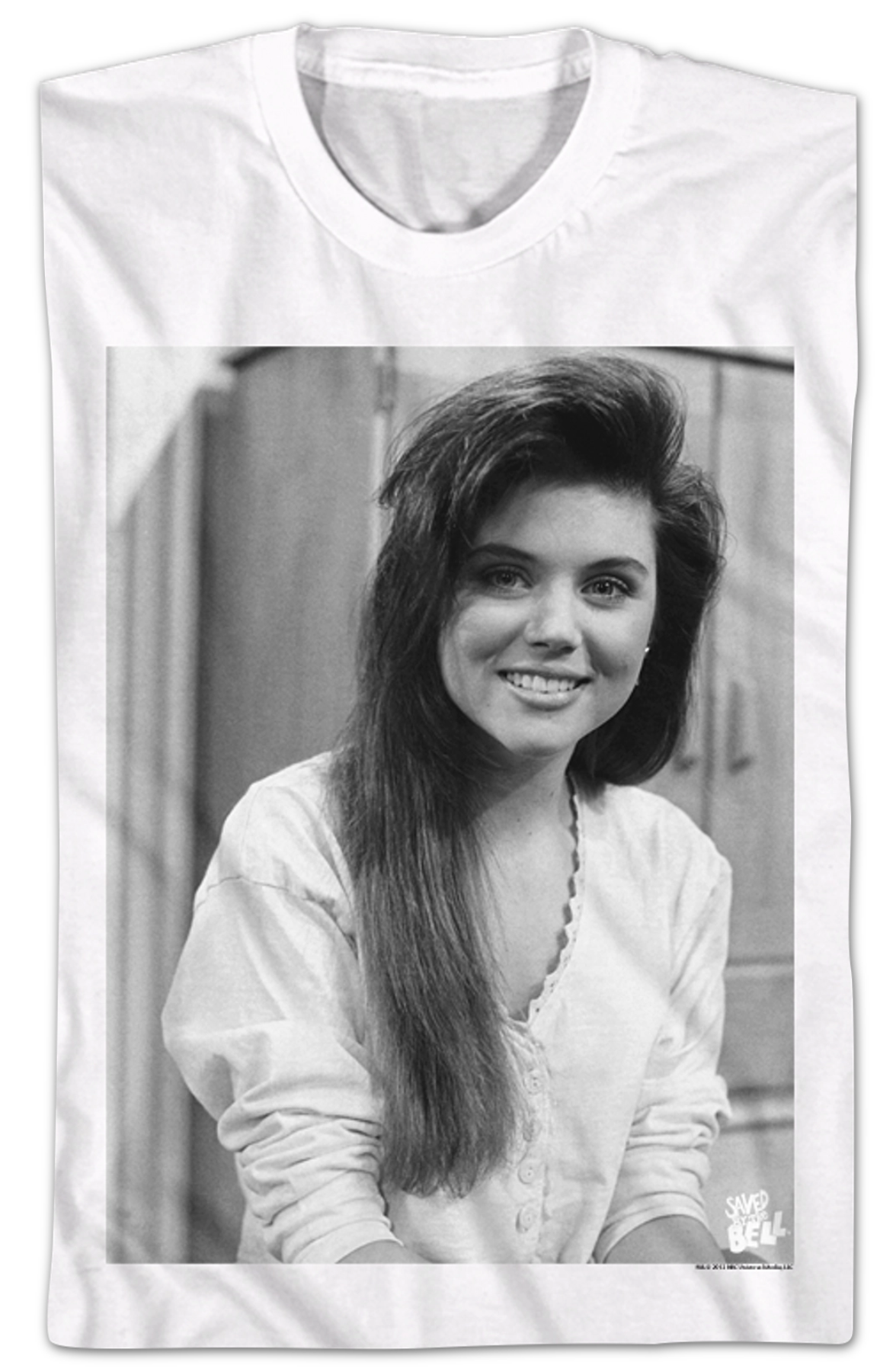 Kelly Kapowski Portrait Saved By The Bell T-Shirt Hoodie, Sweatshirt | CiraTrend.com (Image 2)