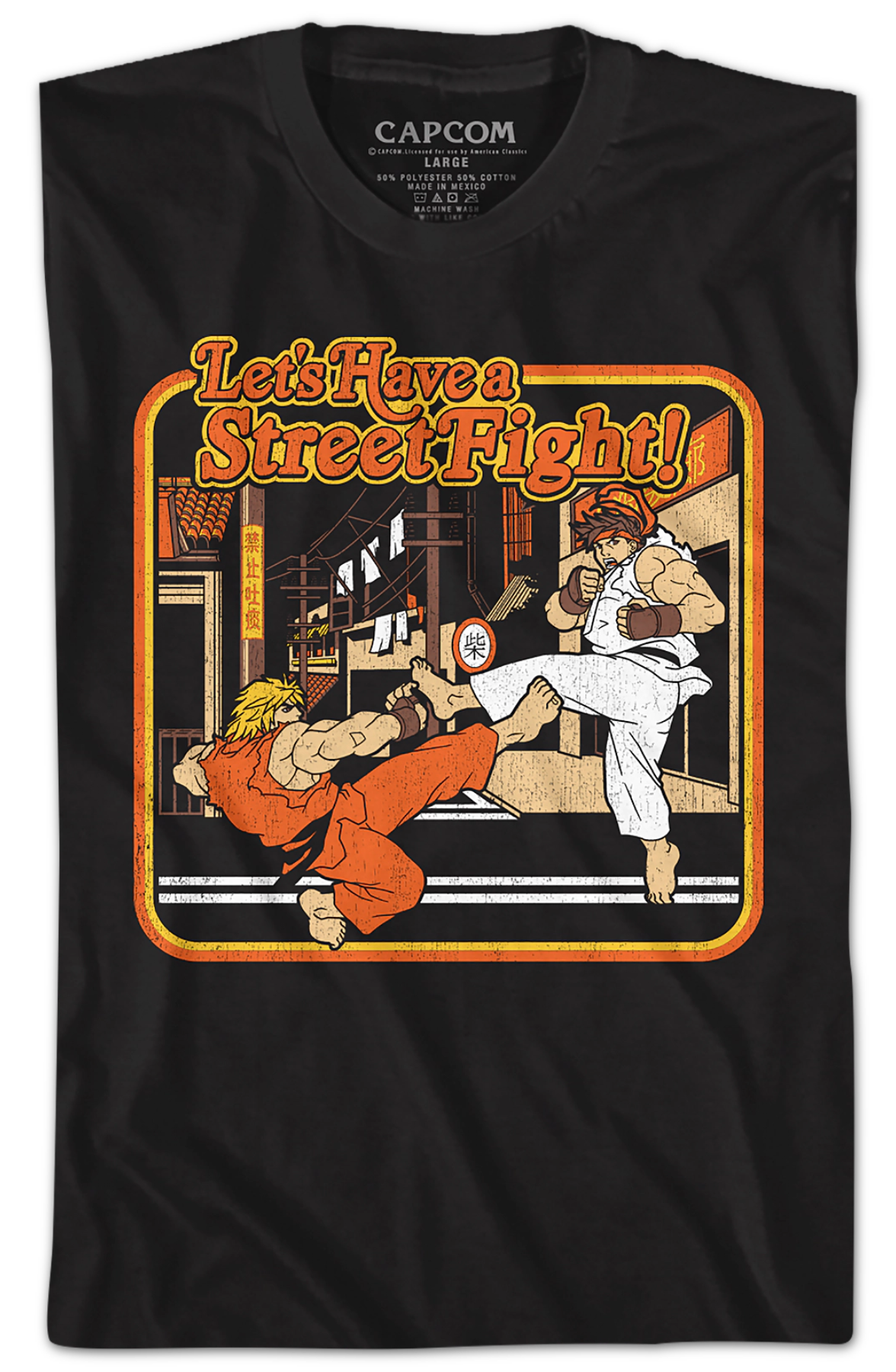 Ken Masters and Ryu Street Fighter T-Shirt Hoodie, Sweatshirt | CiraTrend.com (Image 2)