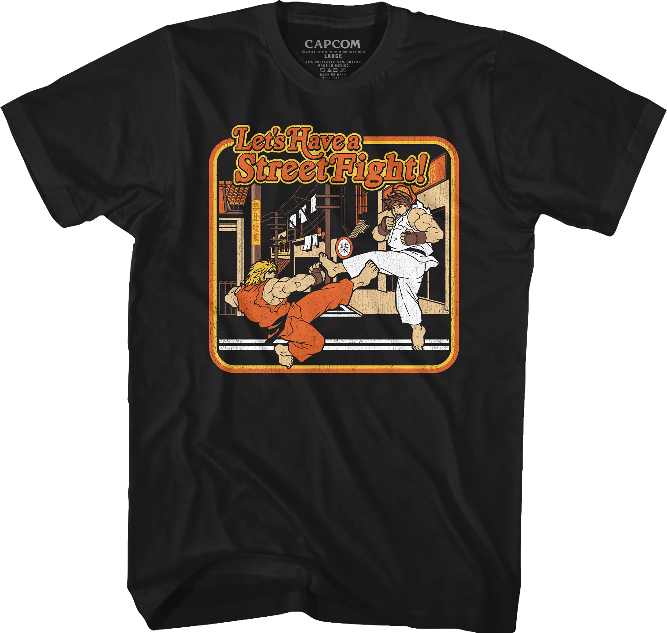 Ken Masters and Ryu Street Fighter T-Shirt Hoodie, Sweatshirt | CiraTrend.com (Image 1)