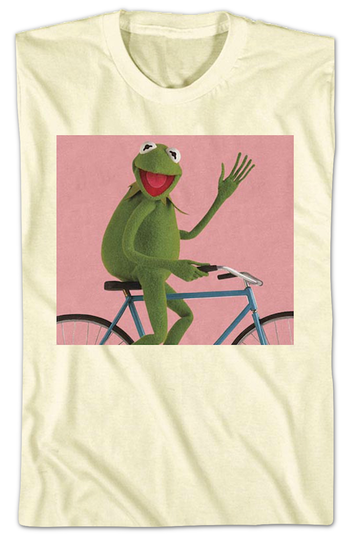 Kermit The Frog Bicycle Muppets T-Shirt Hoodie, Sweatshirt | CiraTrend.com (Image 2)