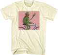 Kermit The Frog Bicycle Muppets T-Shirt Hoodie, Sweatshirt | CiraTrend.com (Image 1)