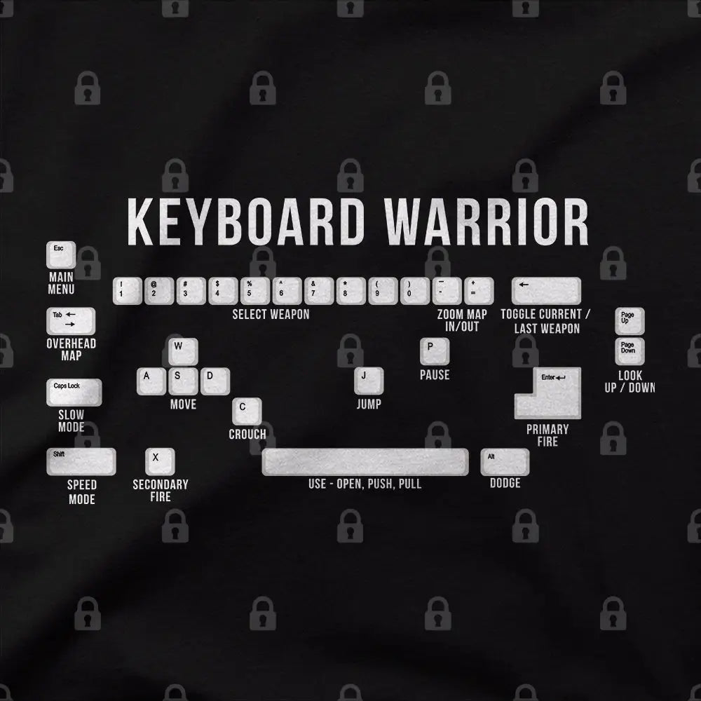 Keyboard Warrior T-Shirt Hoodie, Sweatshirt | CiraTrend.com (Image 1)