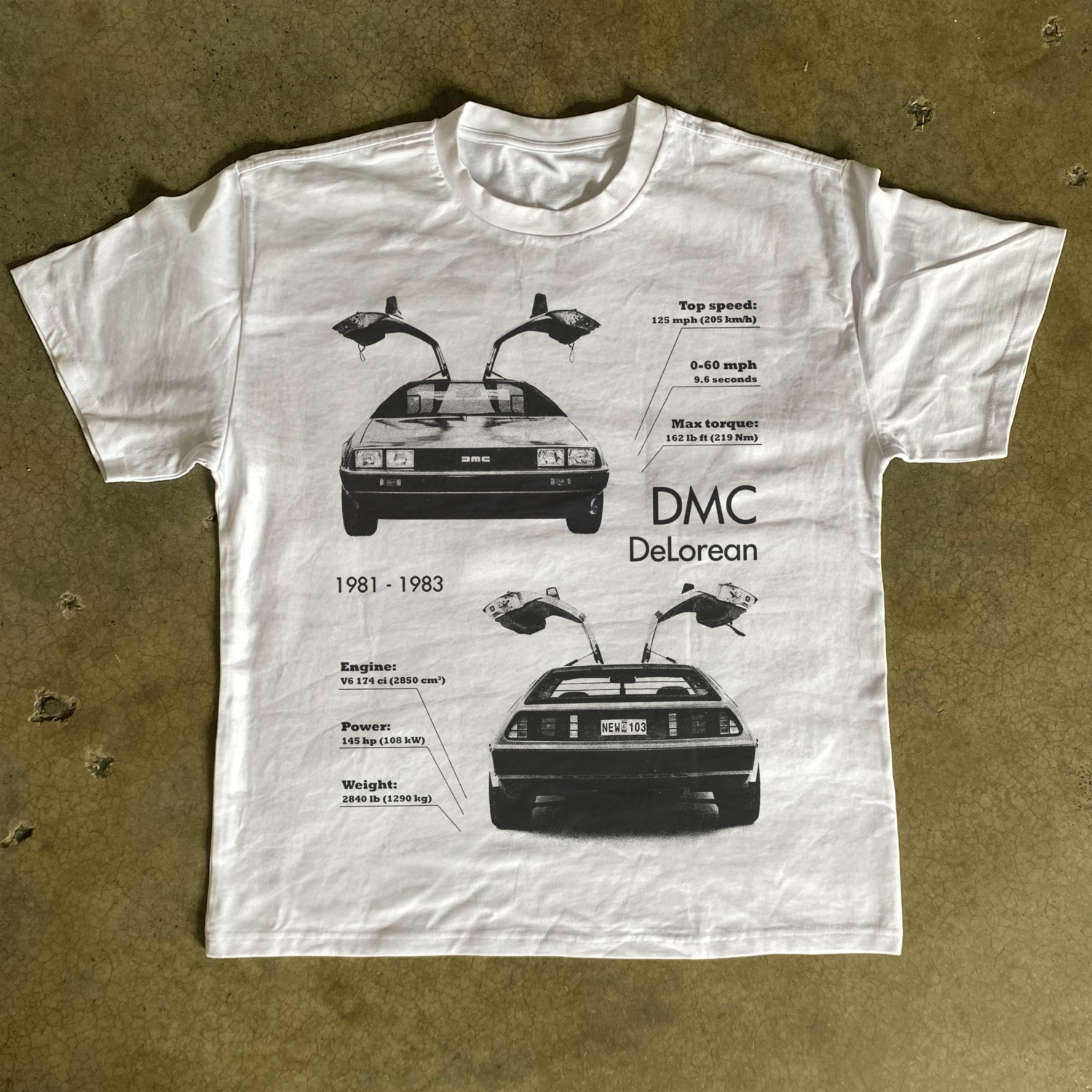 DMC HEAVYWEIGHT WHITE TSHIRT Hoodie, Sweatshirt | CiraTrend.com (Image 2)