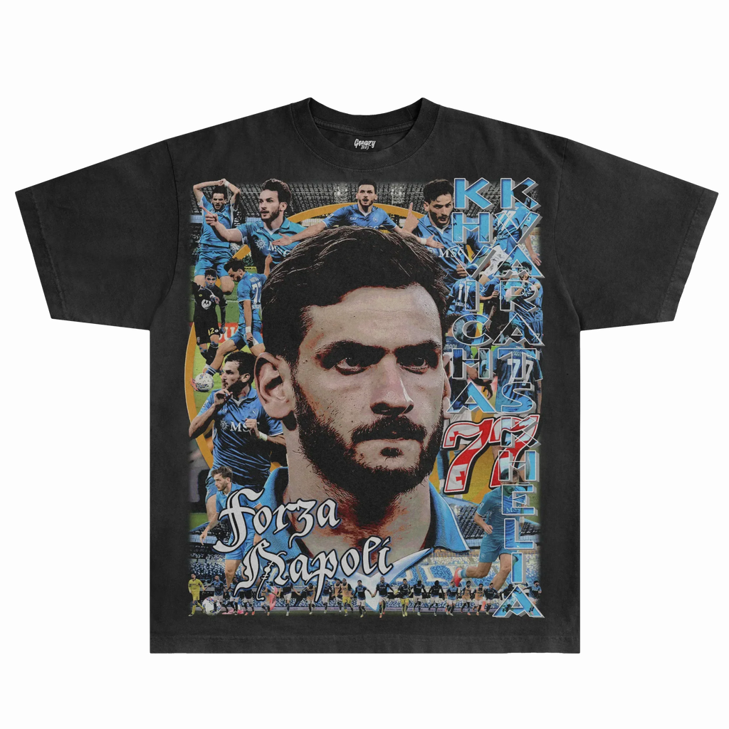 Khvicha Kvaratskhelia Napoli Tee Style004 Hoodie, Sweatshirt | CiraTrend.com (Image 1)