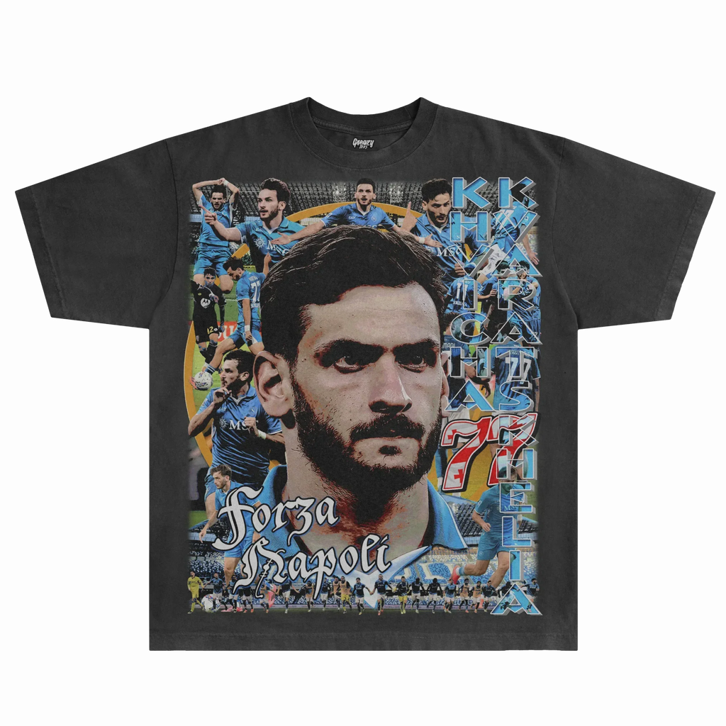 Khvicha Kvaratskhelia Napoli Tee Style001 Hoodie, Sweatshirt | CiraTrend.com (Image 1)