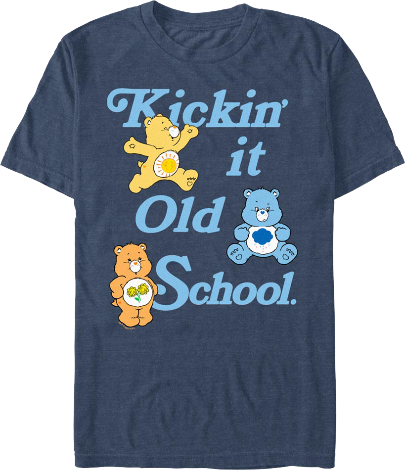 Kickin' It Old School Care Bears T-Shirt Hoodie, Sweatshirt | CiraTrend.com (Image 1)