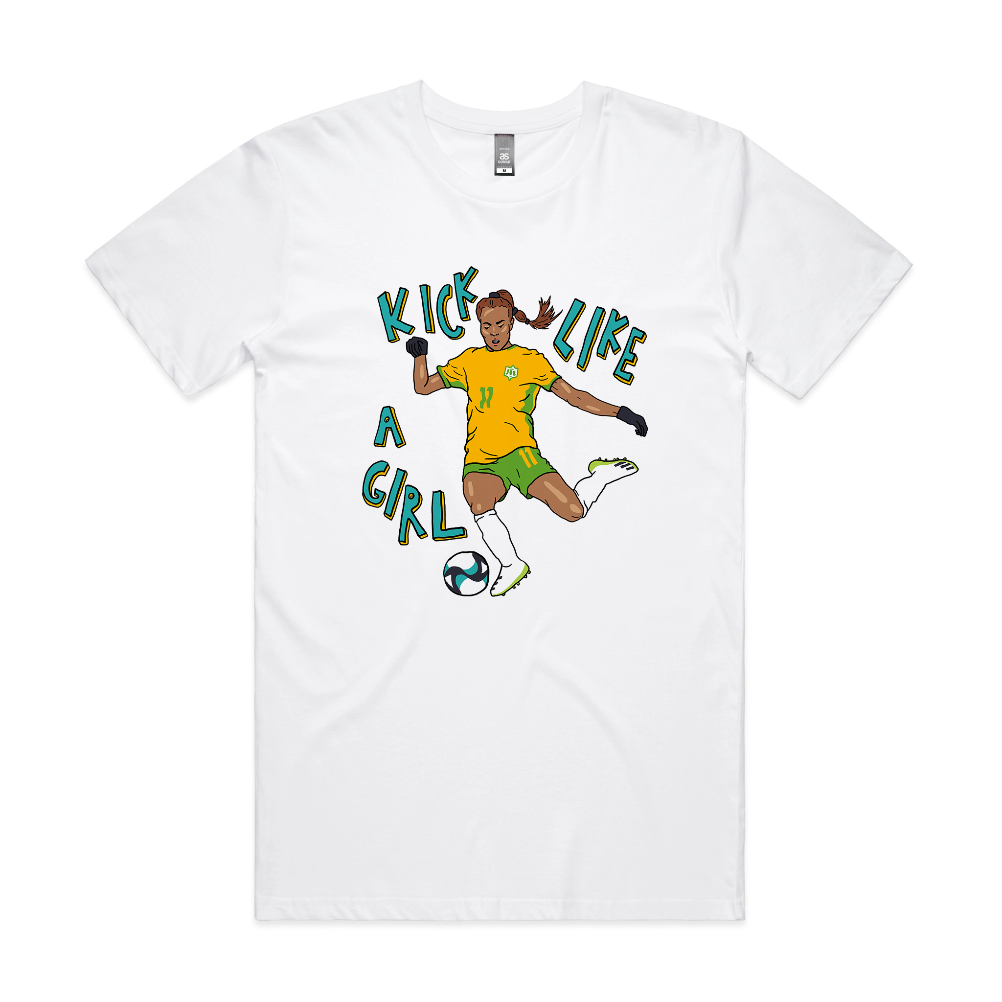 Kick Like A Girl Tee Hoodie, Sweatshirt | CiraTrend.com (Image 3)