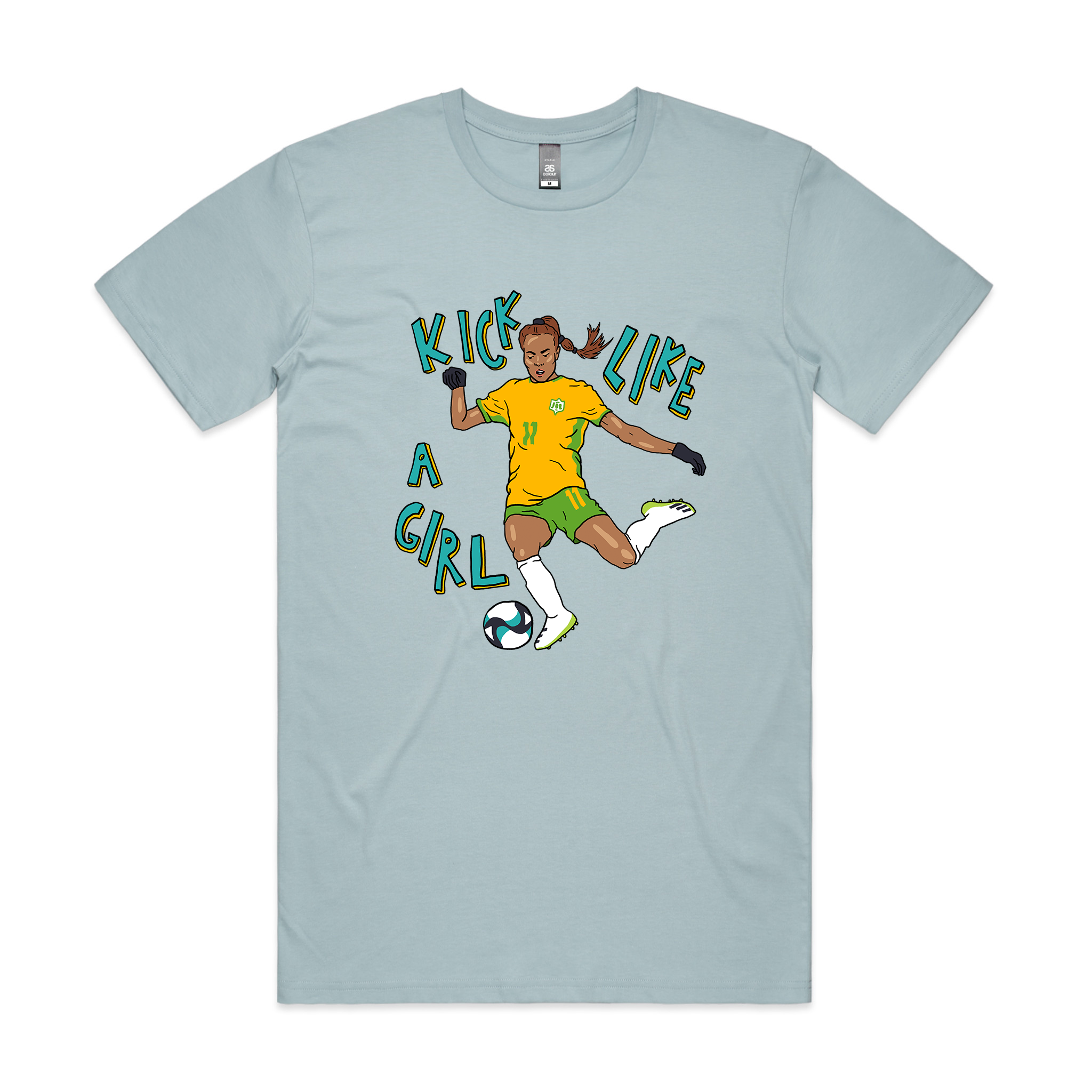 Kick Like A Girl Tee Hoodie, Sweatshirt | CiraTrend.com (Image 1)