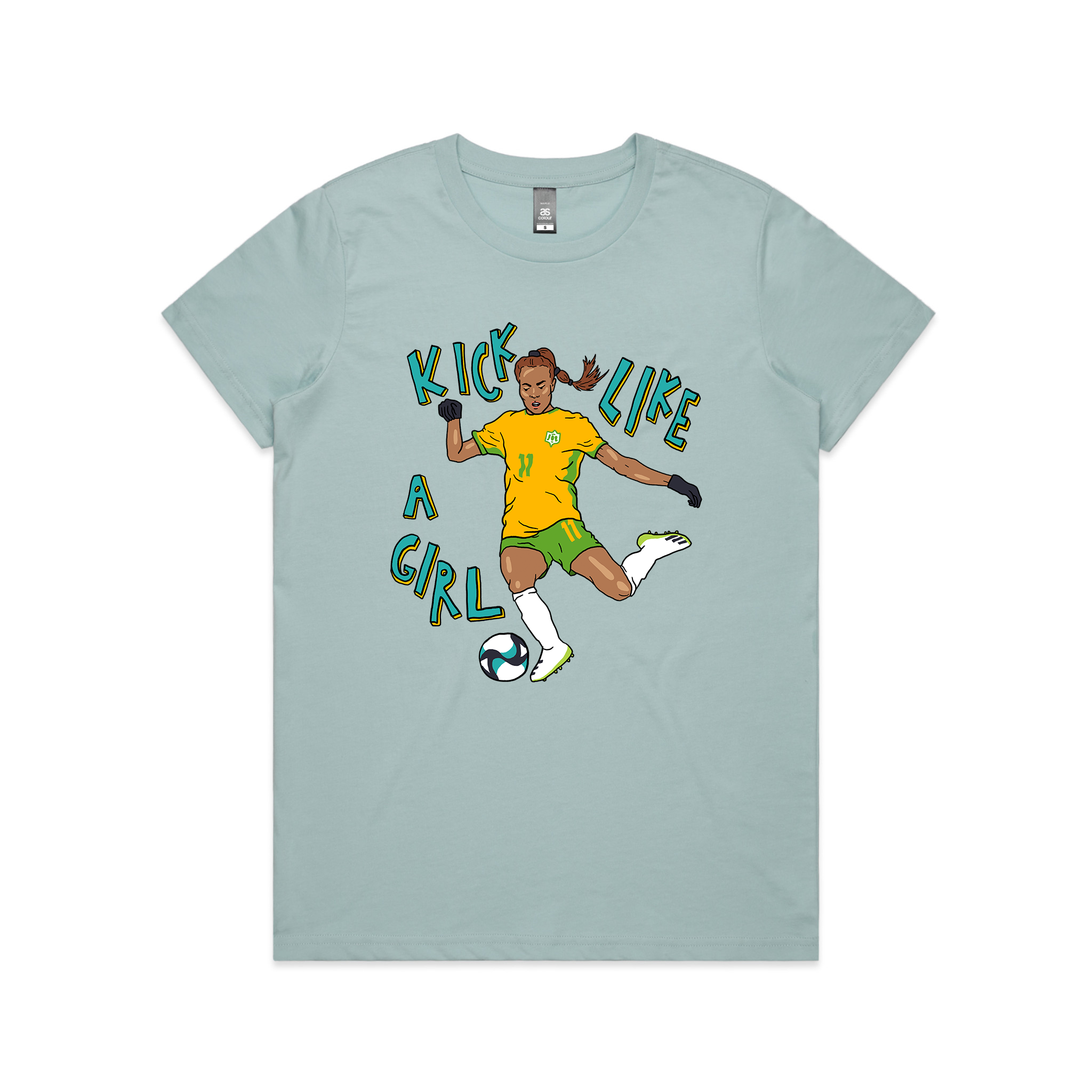 Kick Like A Girl Tee Hoodie, Sweatshirt | CiraTrend.com (Image 4)