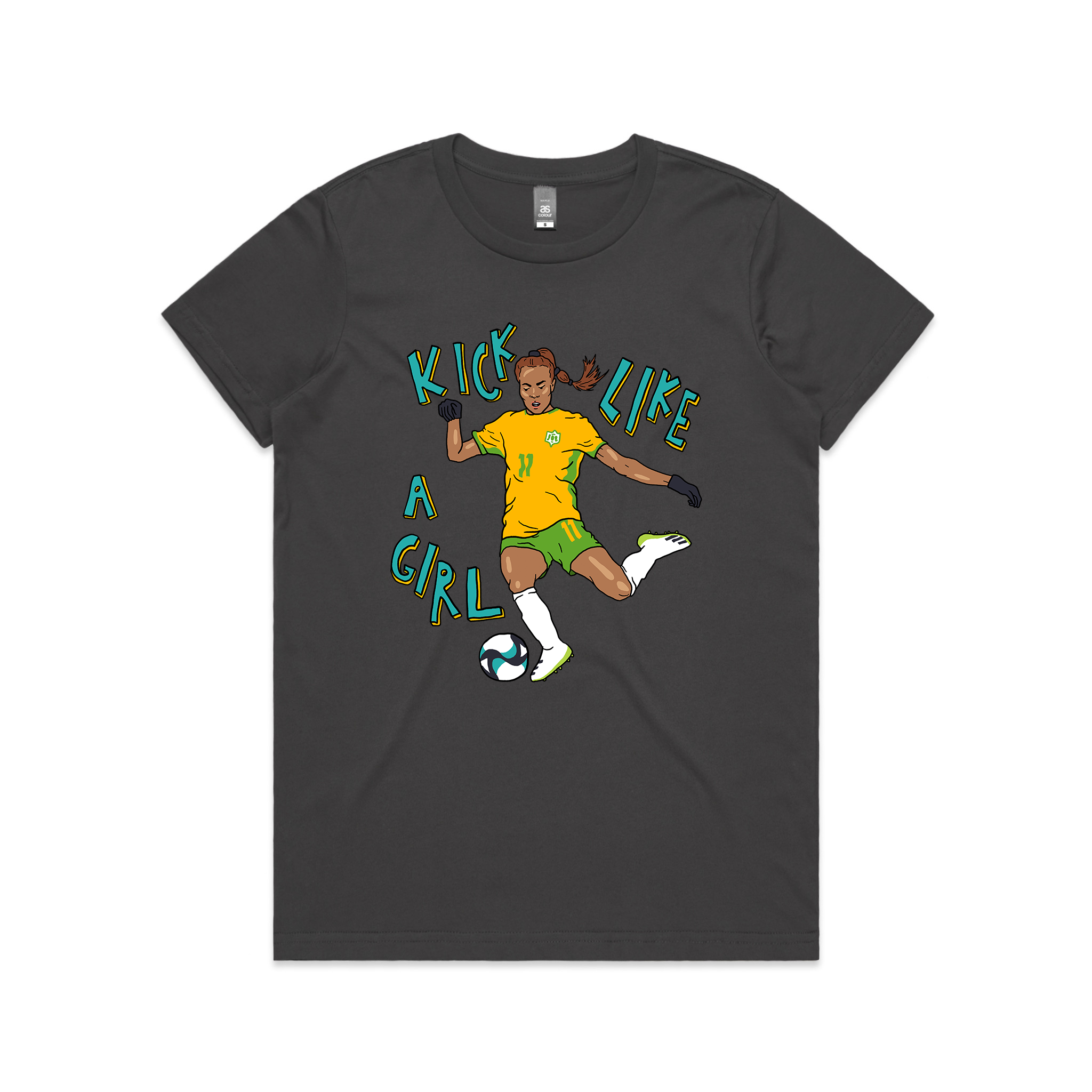 Kick Like A Girl Tee Hoodie, Sweatshirt | CiraTrend.com (Image 5)