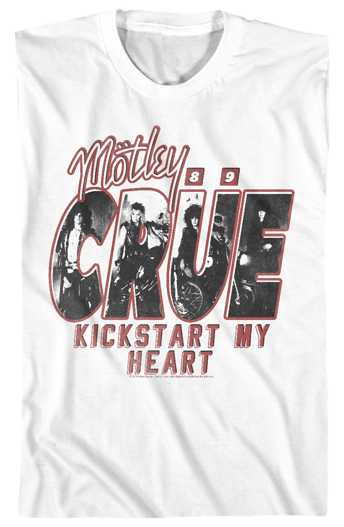 Kickstart My Heart Motley Crue T-Shirt Hoodie, Sweatshirt | CiraTrend.com (Image 2)
