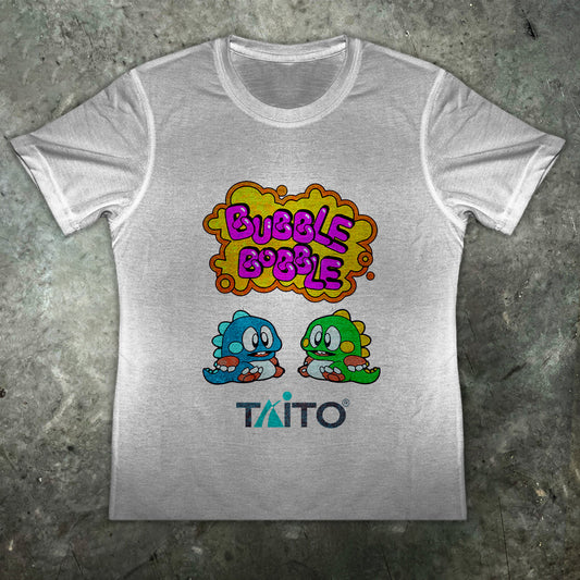 Bubble Bobble Retro Gamer Kids T Shirt
