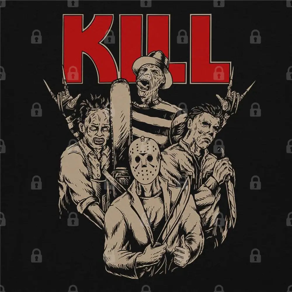 KILL T-Shirt Hoodie, Sweatshirt | CiraTrend.com (Image 1)