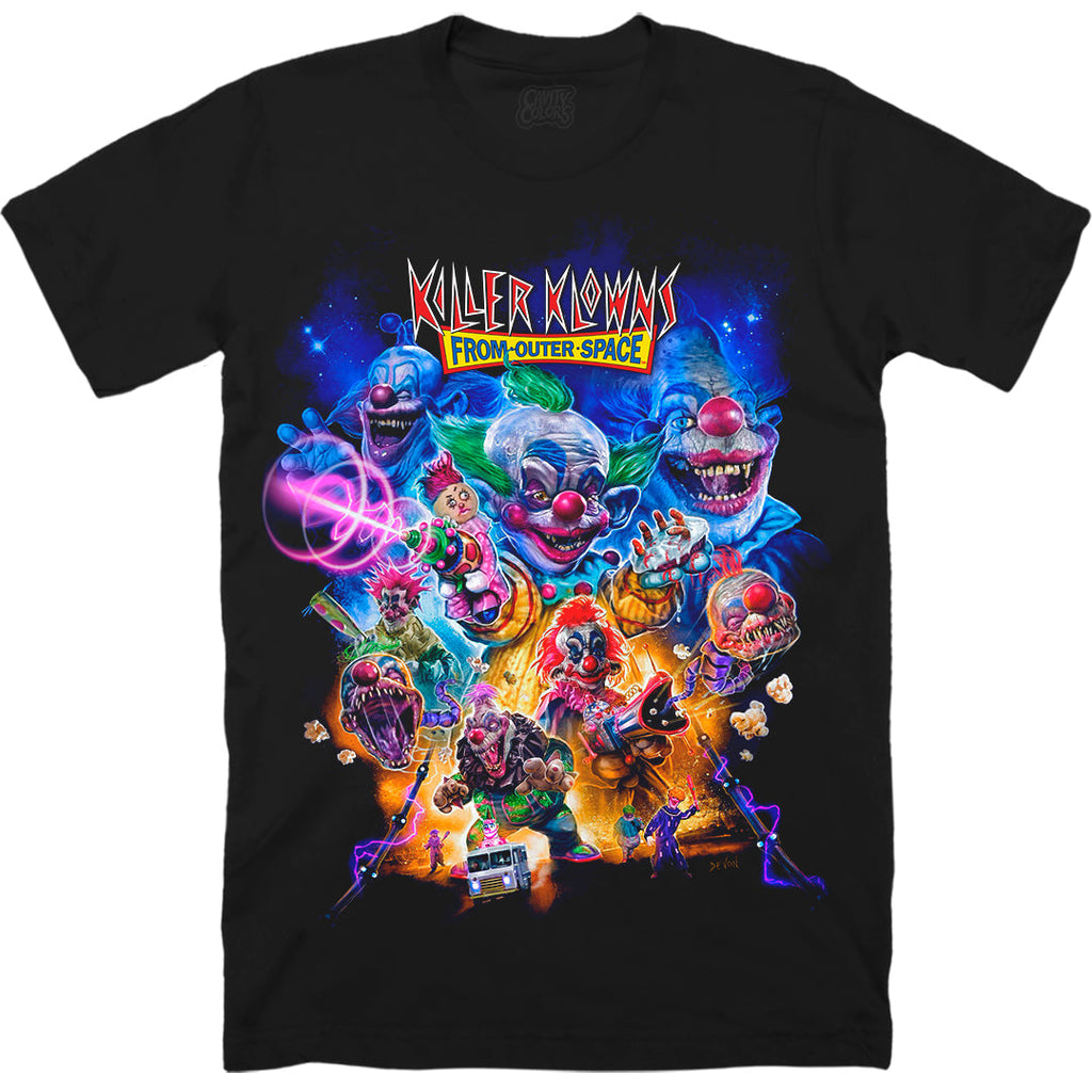 KILLER KLOWNS FROM OUTER SPACE: THE INVASION - T-SHIRT Hoodie, Sweatshirt | CiraTrend.com (Image 1)