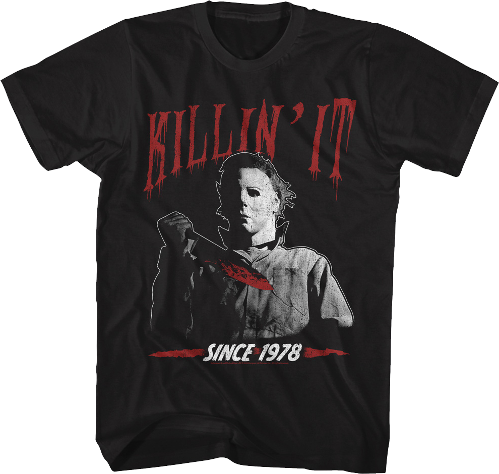 Killin' It Since 1978 Halloween T-Shirt Hoodie, Sweatshirt | CiraTrend.com (Image 1)