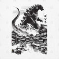 King Kaiju in Japanese Village T-Shirt Hoodie, Sweatshirt | CiraTrend.com (Image 1)