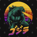King Kaiju Retrowave T-Shirt Hoodie, Sweatshirt | CiraTrend.com (Image 1)