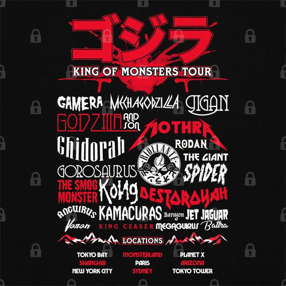 King of Monsters Tour T-Shirt Hoodie, Sweatshirt | CiraTrend.com (Image 1)