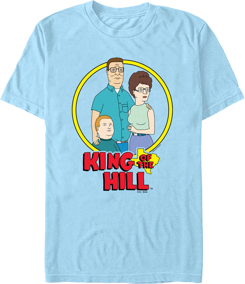 Family Photo King of the Hill T-Shirt Hoodie, Sweatshirt | CiraTrend.com (Image 1)