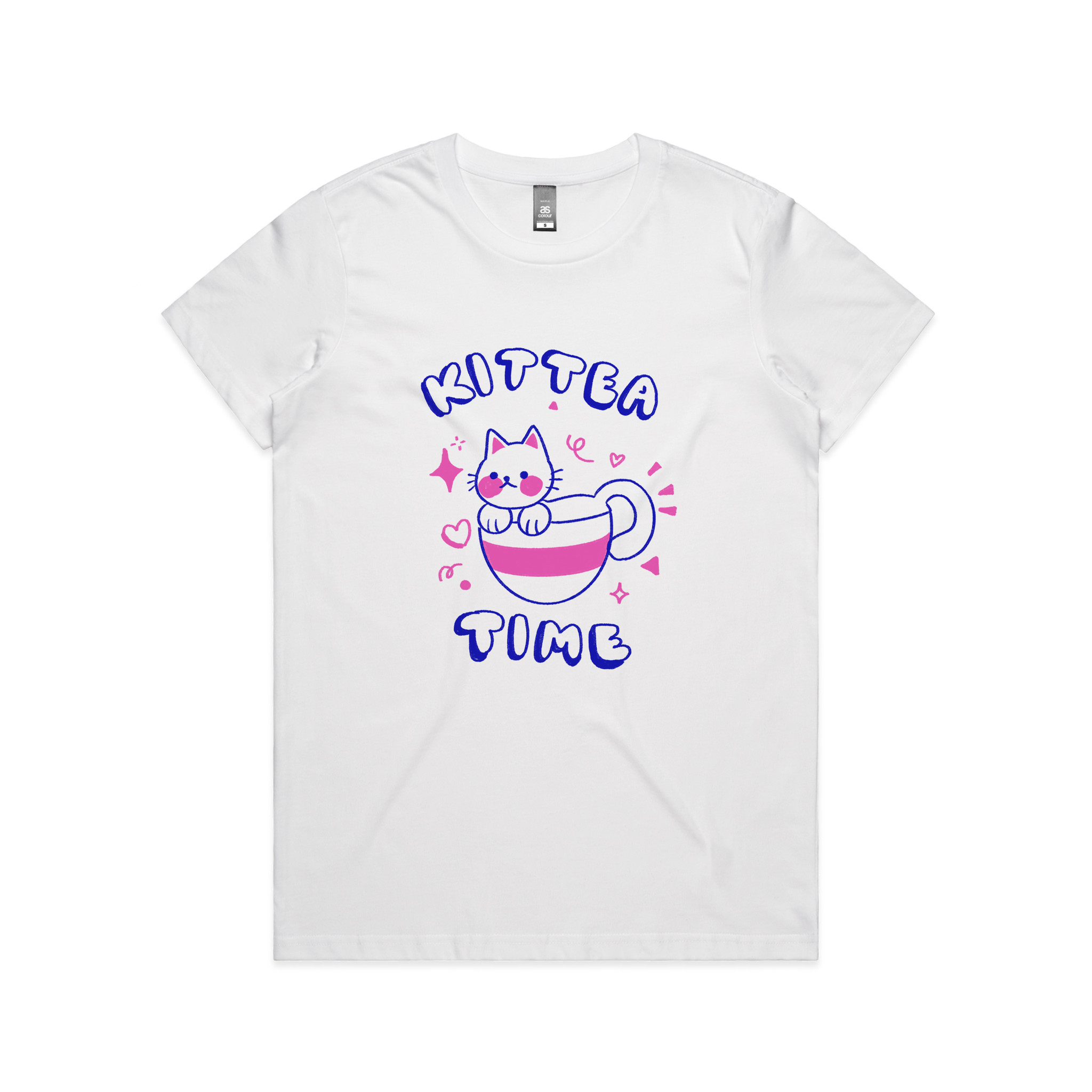 Kittea Time Tee Hoodie, Sweatshirt | CiraTrend.com (Image 2)