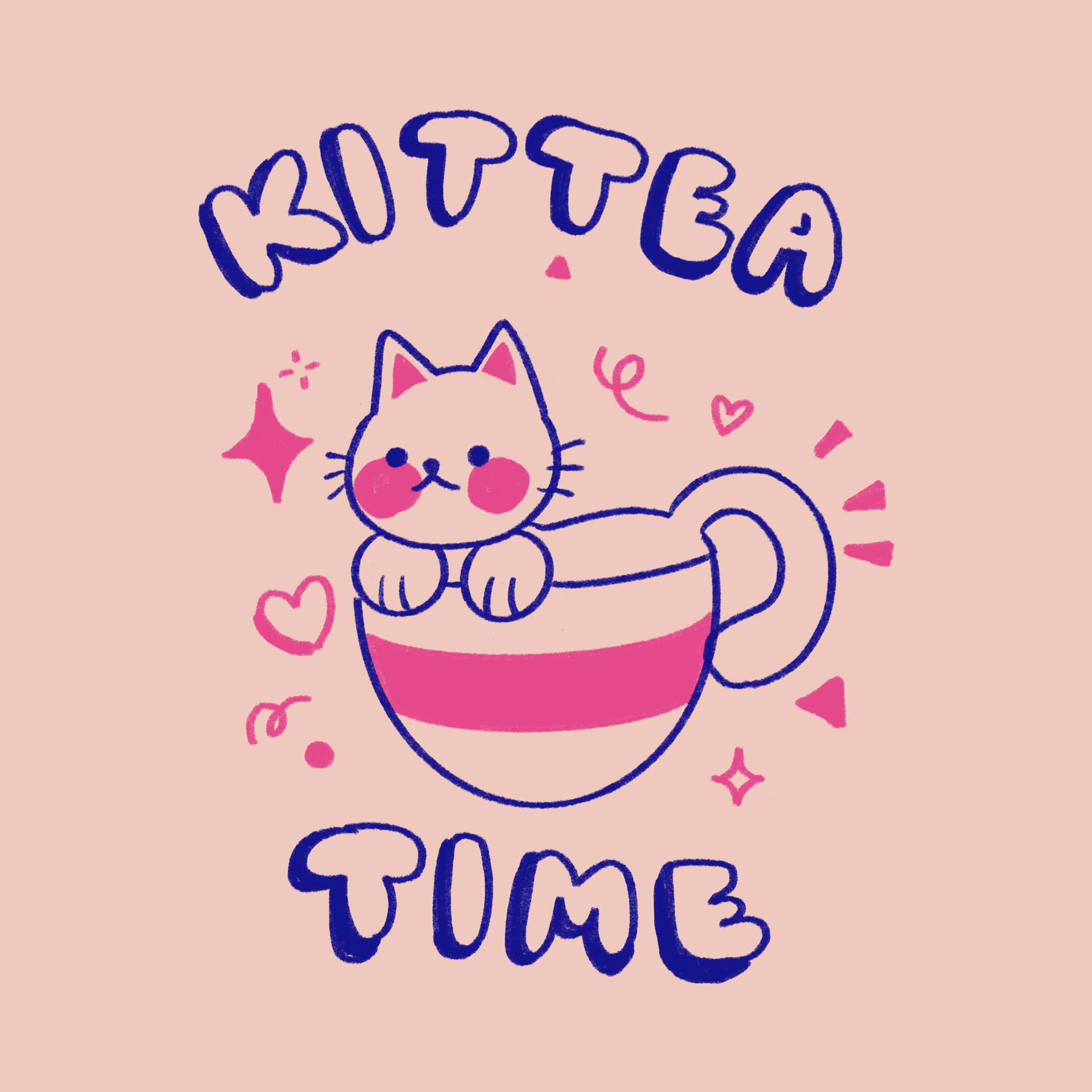 Kittea Time Tee Hoodie, Sweatshirt | CiraTrend.com (Image 5)