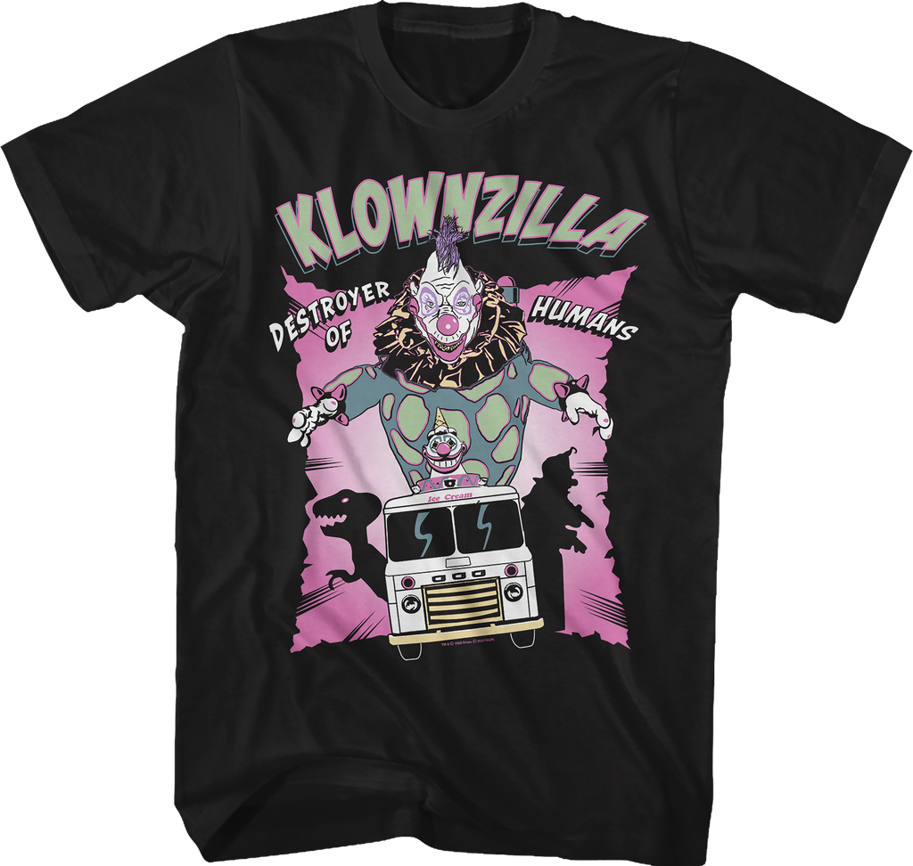 Klownzilla Killer Klowns From Outer Space T-Shirt Hoodie, Sweatshirt | CiraTrend.com (Image 1)