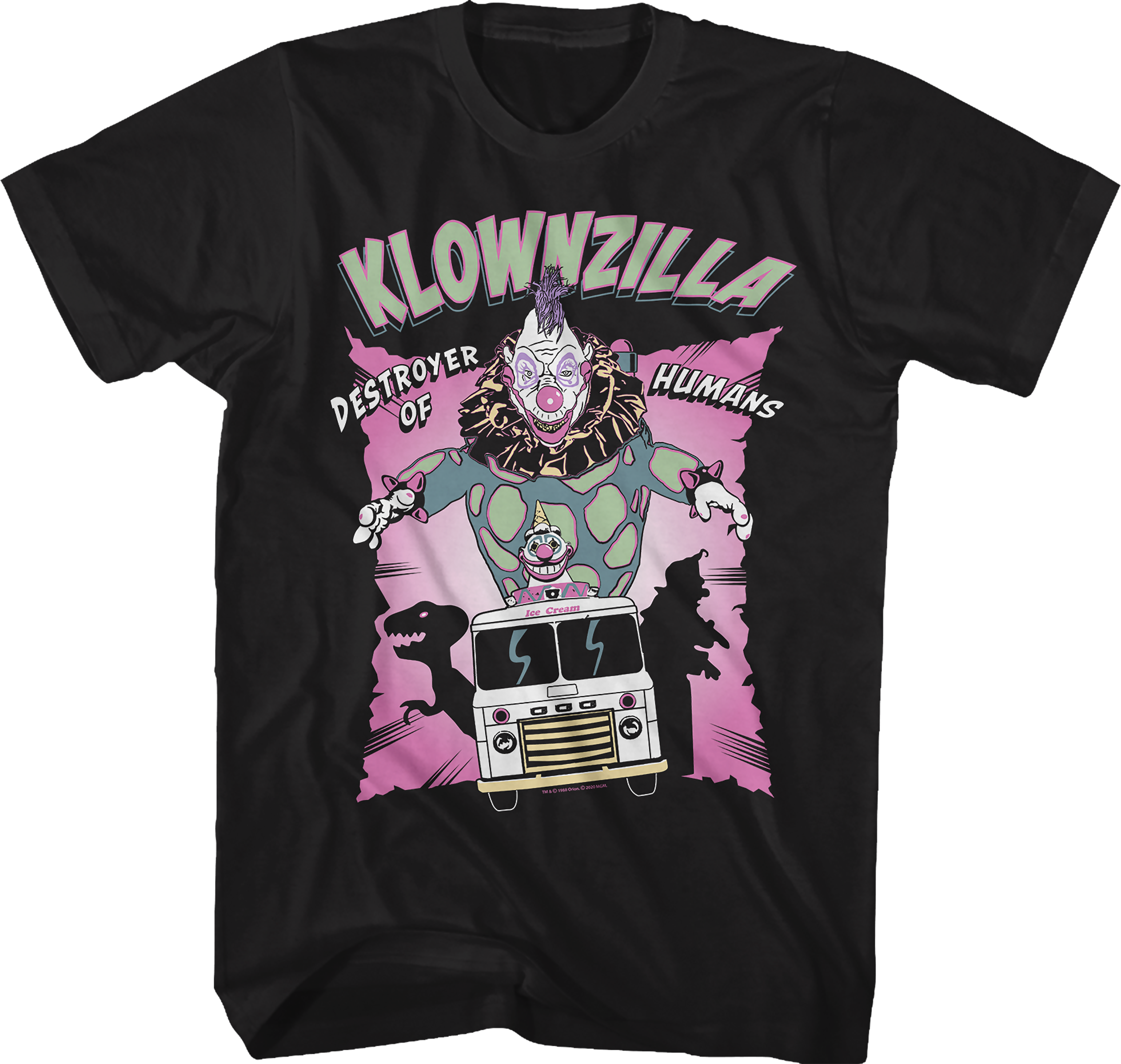 Klownzilla Killer Klowns From Outer Space T-Shirt Hoodie, Sweatshirt | CiraTrend.com (Image 1)