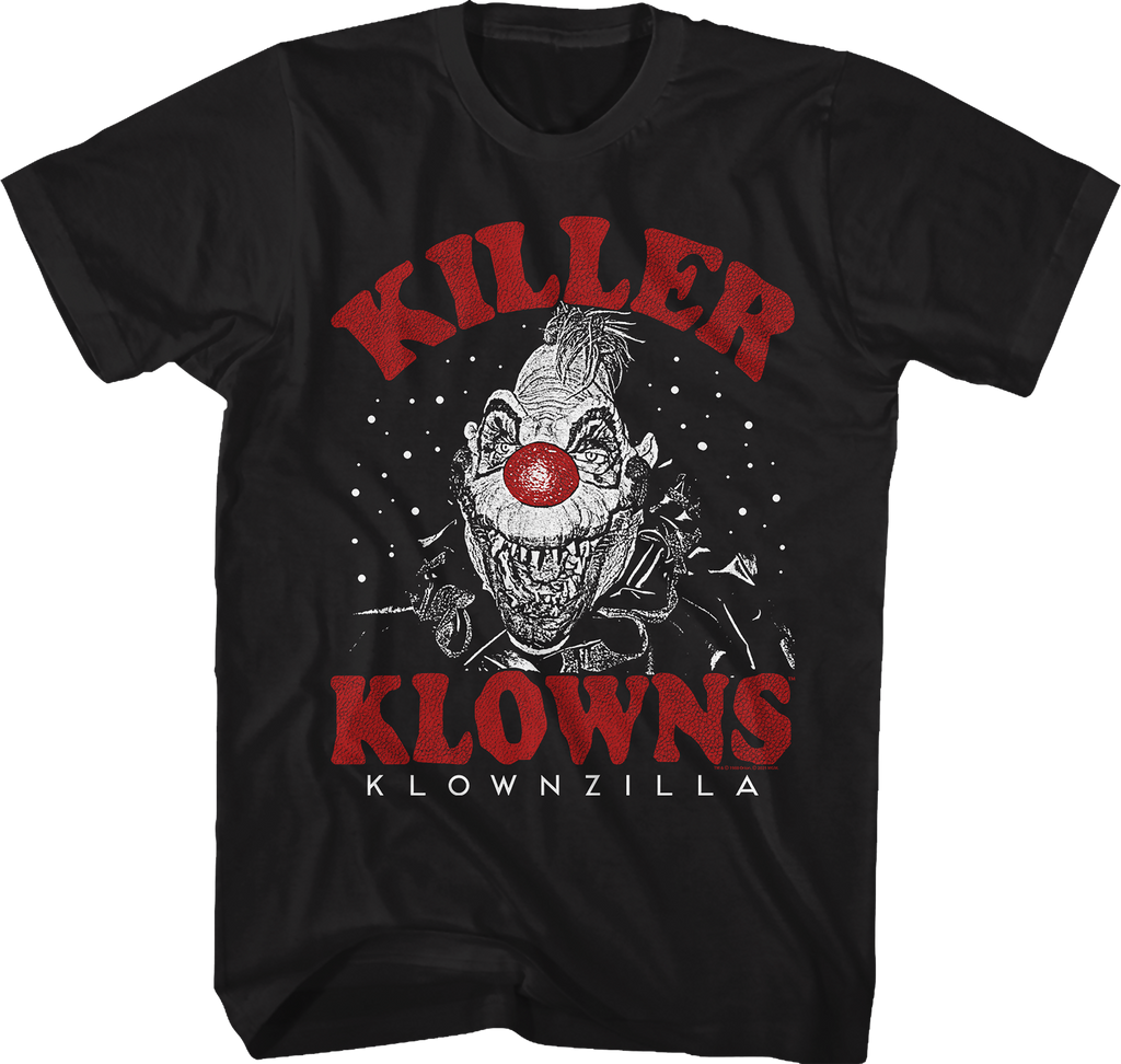 Klownzilla Klose-Up Killer Klowns From Outer Space T-Shirt Hoodie, Sweatshirt | CiraTrend.com (Image 1)