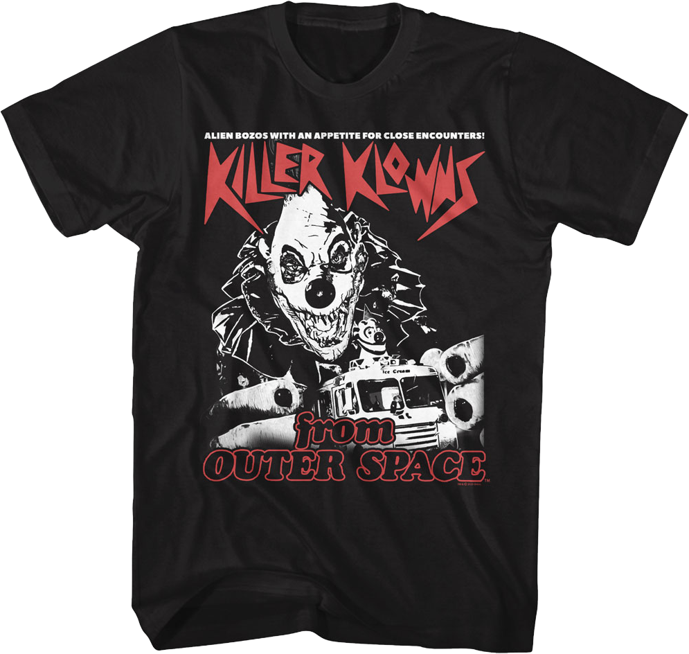 Klownzilla Poster Killer Klowns From Outer Space T-Shirt Hoodie, Sweatshirt | CiraTrend.com (Image 1)