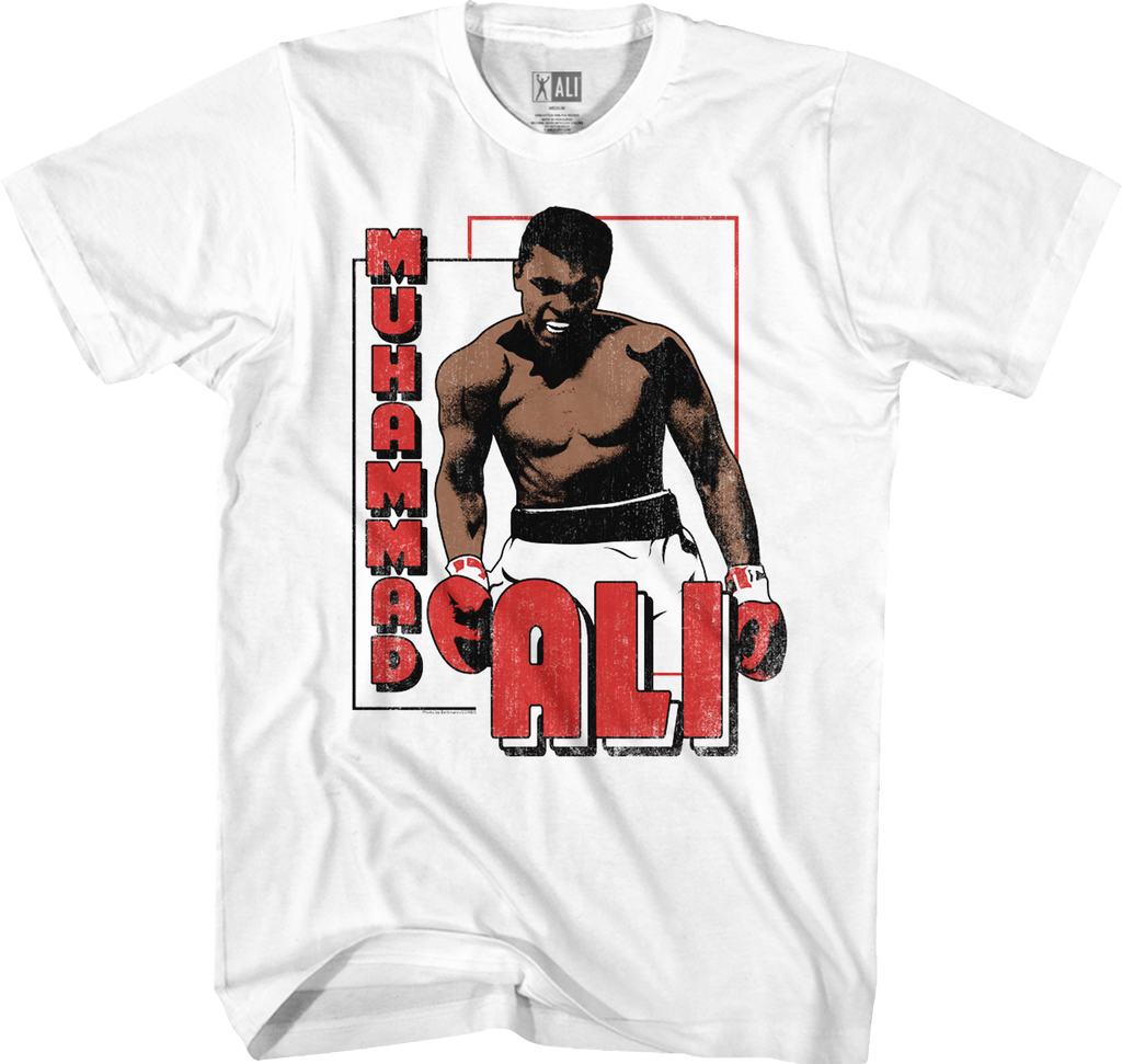 Knockout Pose Muhammad Ali T-Shirt Hoodie, Sweatshirt | CiraTrend.com (Image 1)