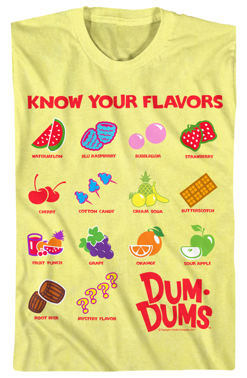 Know Your Flavors Dum-Dums T-Shirt Hoodie, Sweatshirt | CiraTrend.com (Image 2)