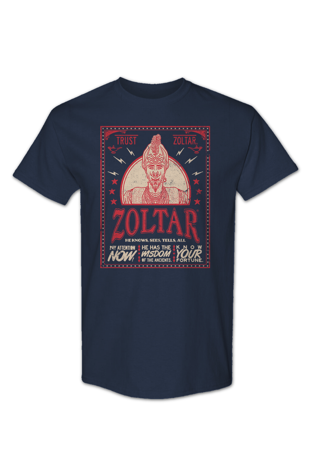 Know Your Fortune Zoltar T-Shirt Hoodie, Sweatshirt | CiraTrend.com (Image 2)
