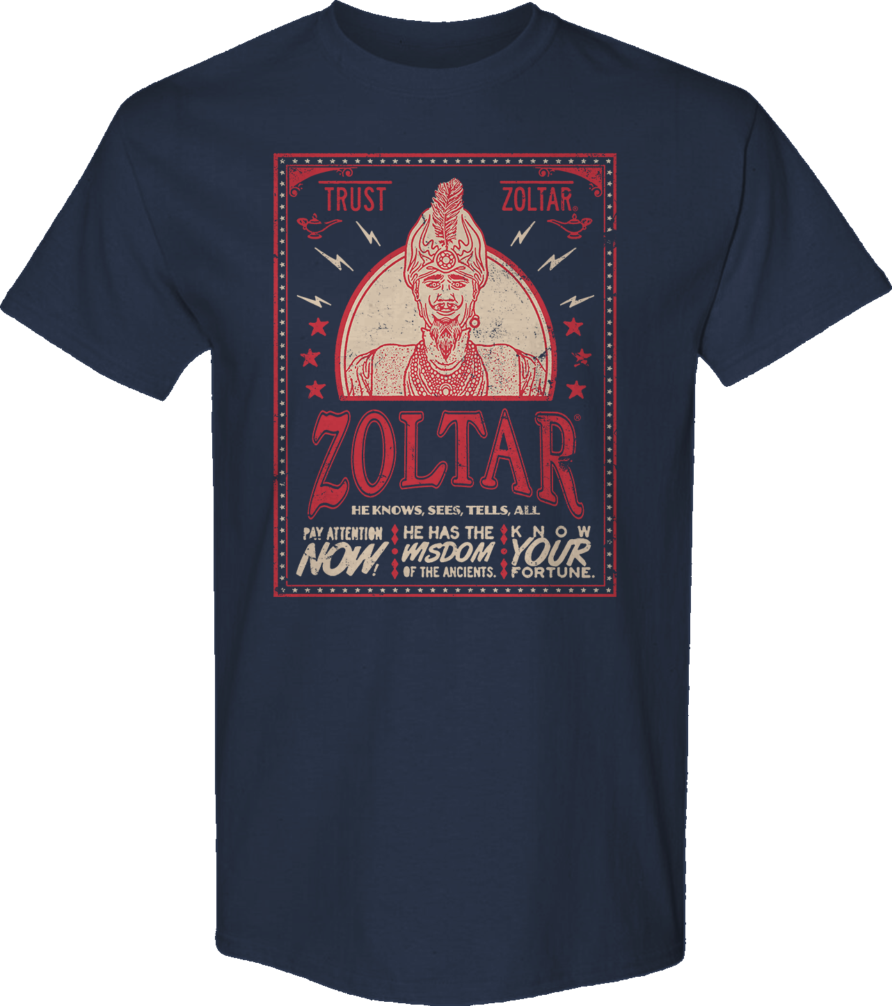 Know Your Fortune Zoltar T-Shirt Hoodie, Sweatshirt | CiraTrend.com (Image 1)