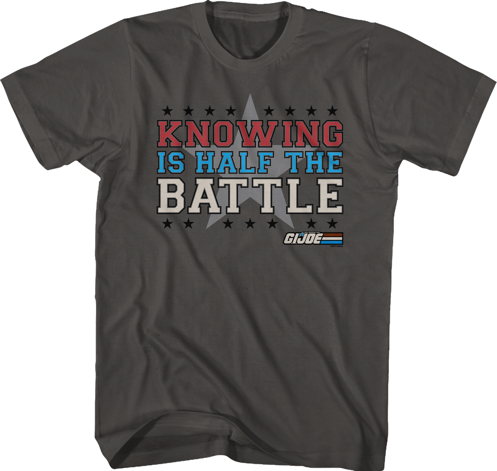 Knowing is Half the Battle Shirt Hoodie, Sweatshirt | CiraTrend.com (Image 1)