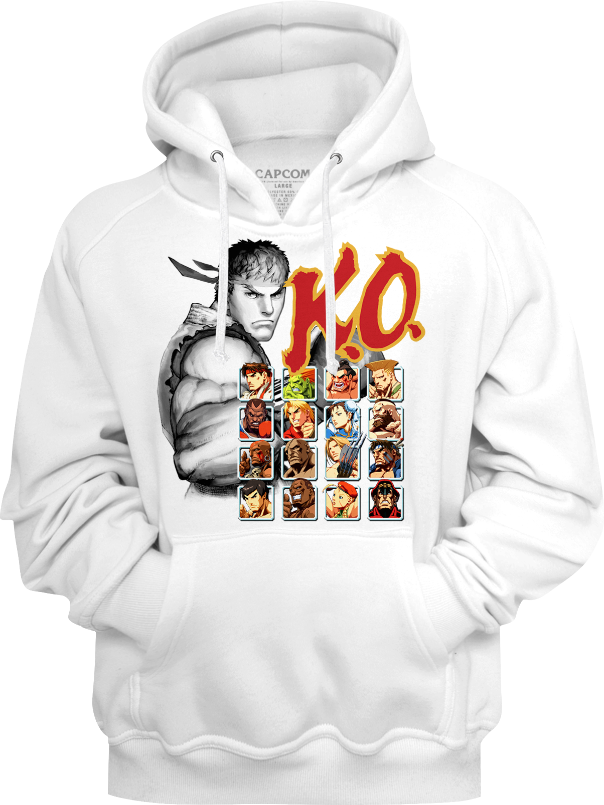 KO Street Fighter Hoodie T-Shirts, Sweatshirt | CiraTrend.com