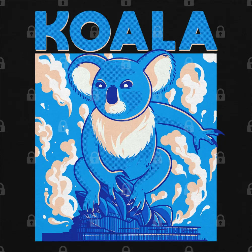 Koala Attack T-Shirt Hoodie, Sweatshirt | CiraTrend.com (Image 1)