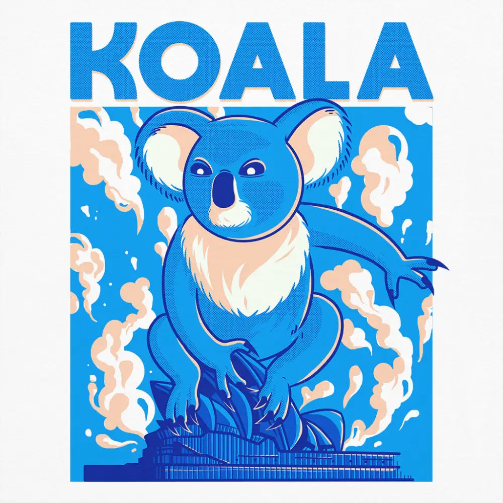 Koala Attack T-Shirt Hoodie, Sweatshirt | CiraTrend.com (Image 4)