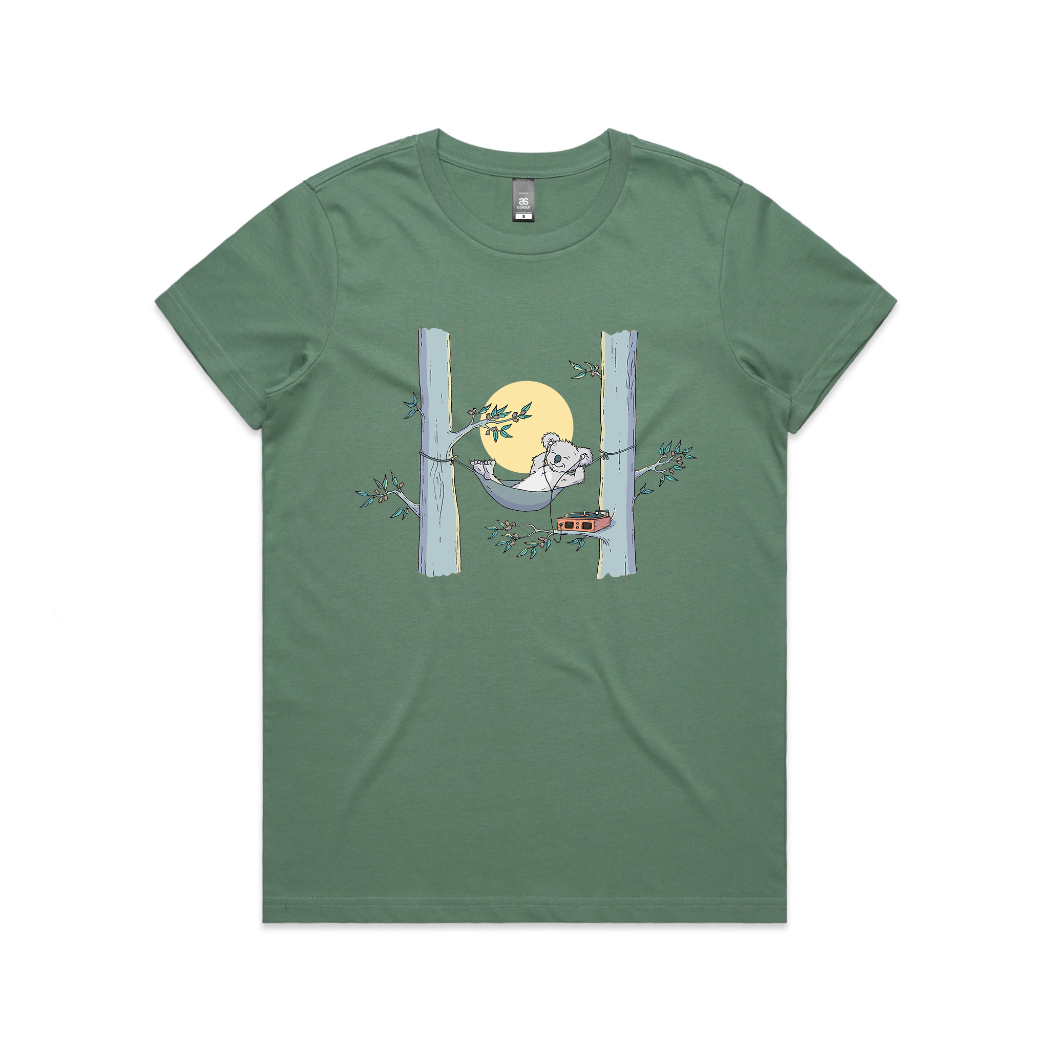 Koala Hammock Tee Hoodie, Sweatshirt | CiraTrend.com (Image 4)