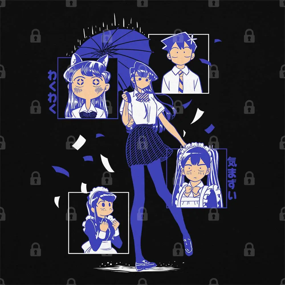 Komi San Can't Communicate T-Shirt Hoodie, Sweatshirt | CiraTrend.com (Image 1)