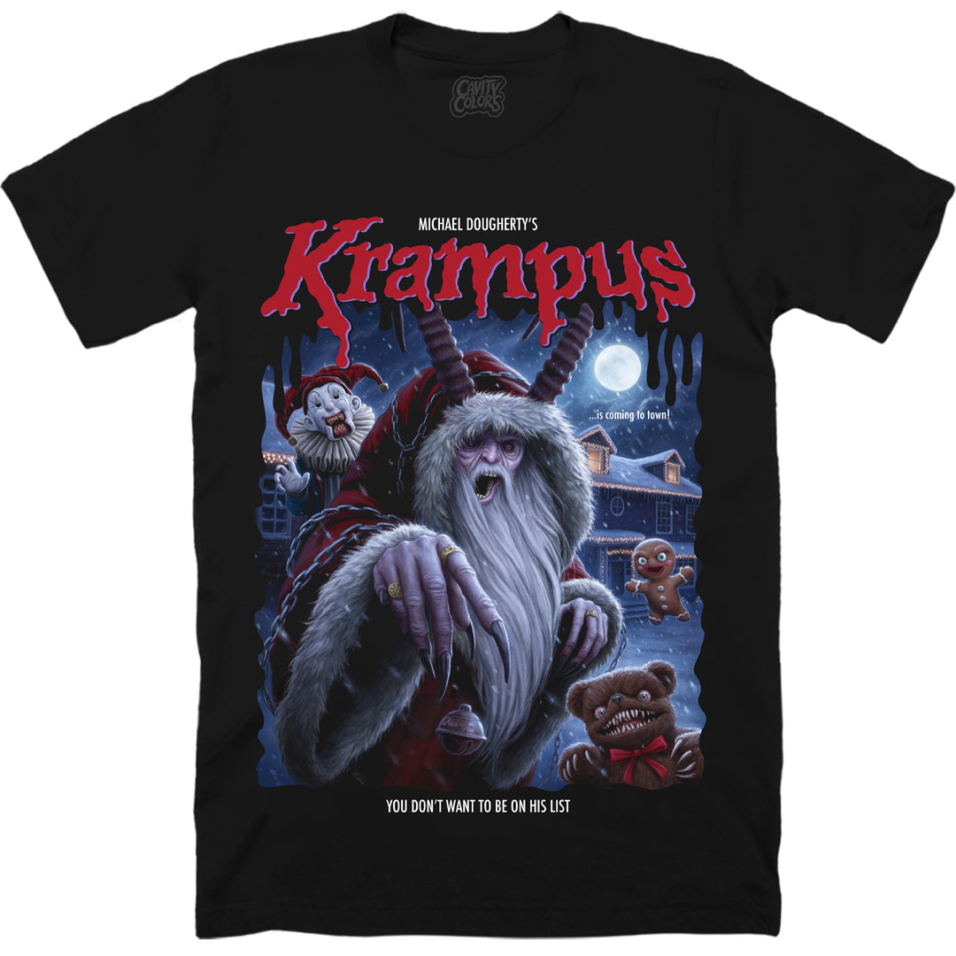 KRAMPUS: '90S HORROR PAPERBACK - T-SHIRT Hoodie, Sweatshirt | CiraTrend.com (Image 1)