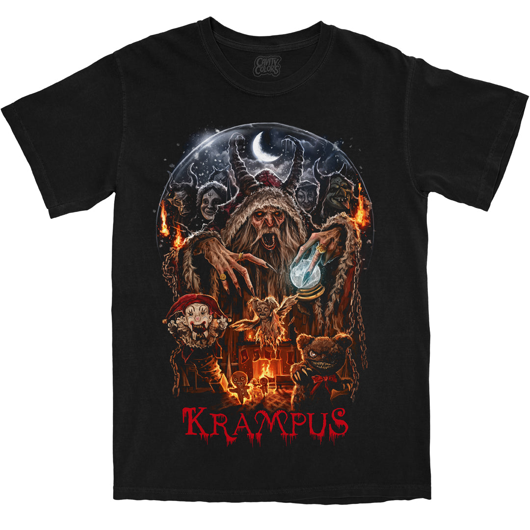 KRAMPUS: SHADOW OF SAINT NICHOLAS - T-SHIRT (COMFORT COLORS) Hoodie, Sweatshirt | CiraTrend.com (Image 1)