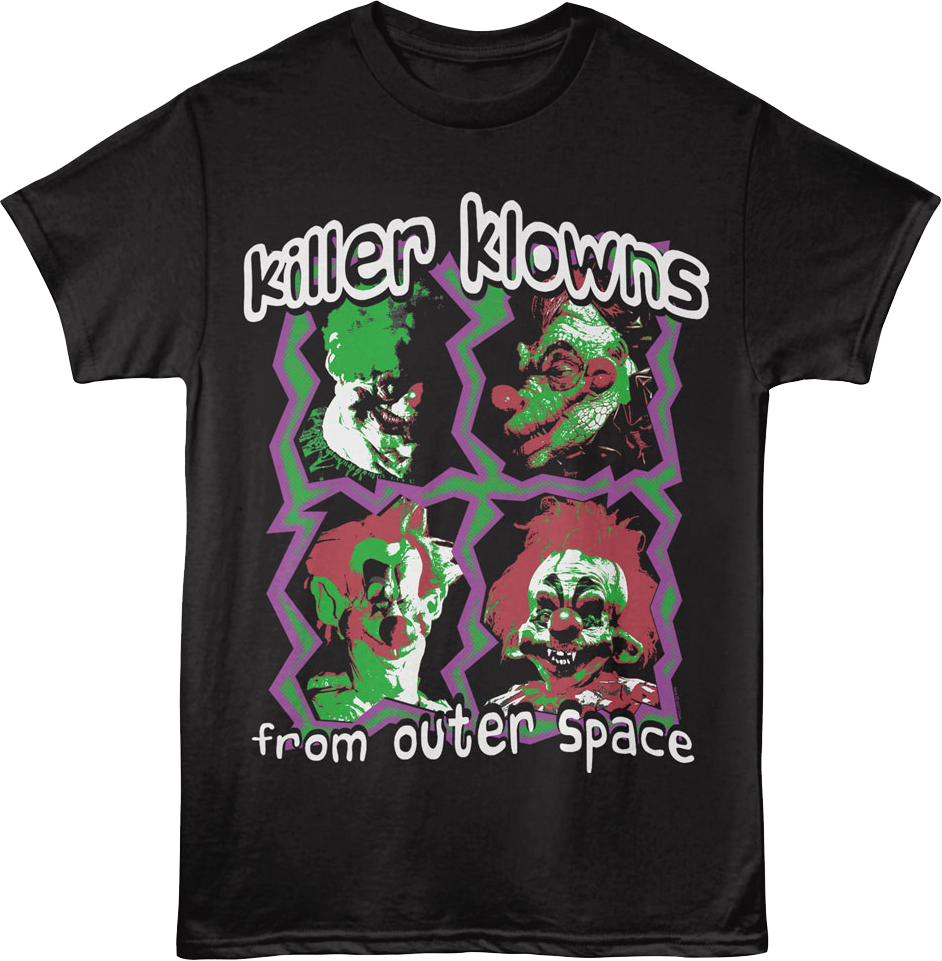 Krazy Frames Killer Klowns From Outer Space T-Shirt Hoodie, Sweatshirt | CiraTrend.com (Image 1)