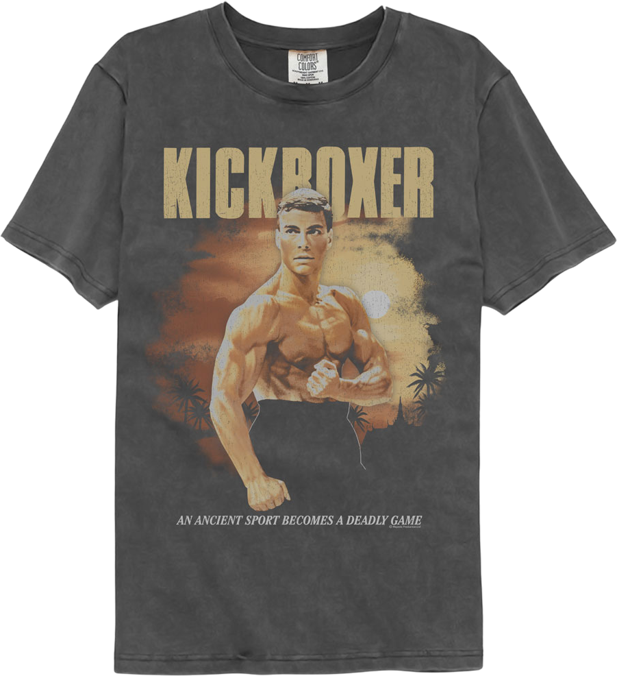 Kurt Sloane Kickboxer Comfort Colors Brand T-Shirt Hoodie, Sweatshirt | CiraTrend.com (Image 1)