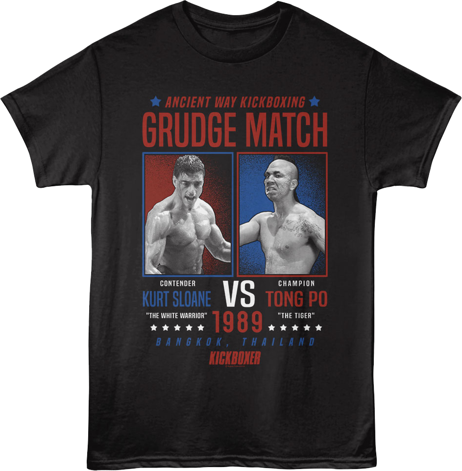 Kurt Sloane vs. Tong Po Kickboxer T-Shirt Hoodie, Sweatshirt | CiraTrend.com (Image 1)