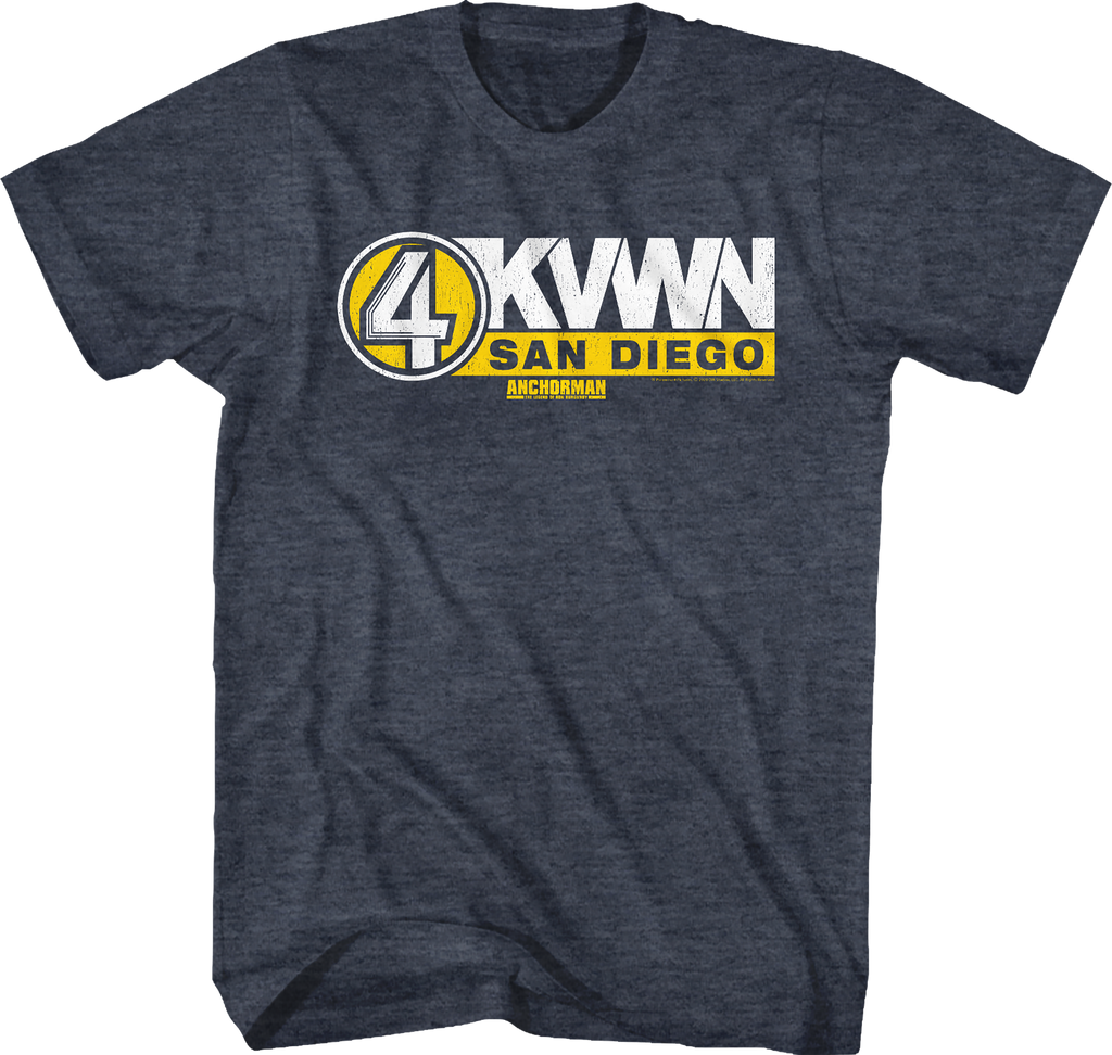 KVWN Logo Anchorman T-Shirt Hoodie, Sweatshirt | CiraTrend.com (Image 1)